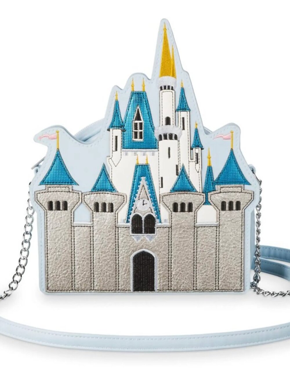 Danielle Nicole Disney Cinderella Castle Crossbody Purse NWT